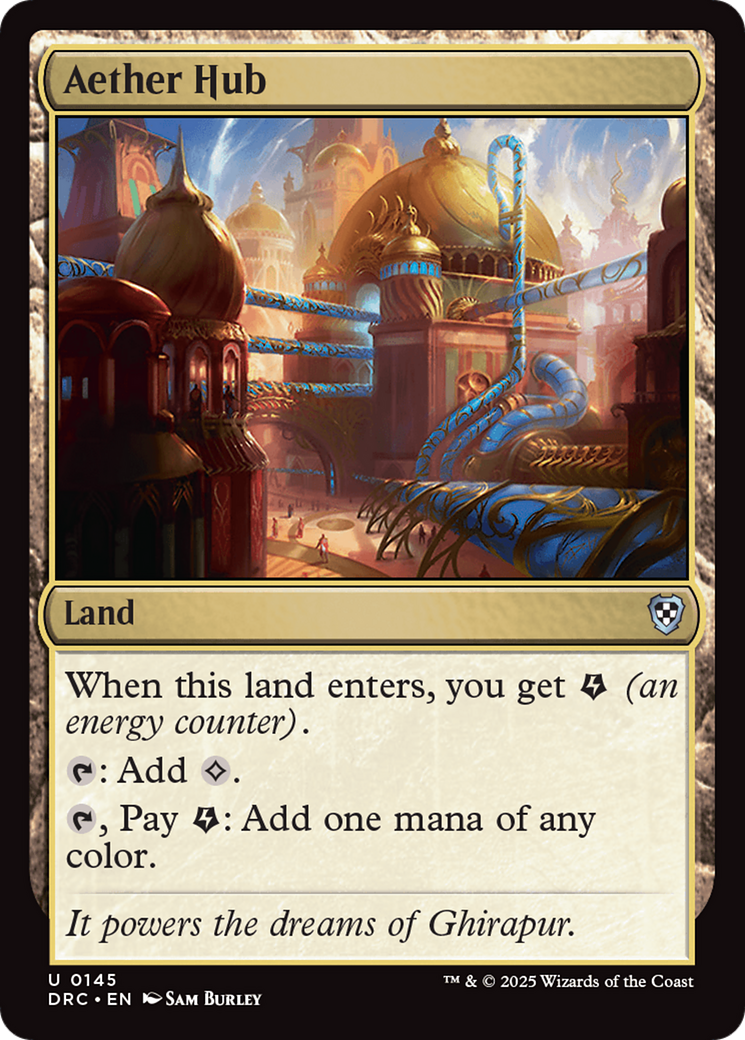 Aether Hub (-145) - Commander: Aetherdrift