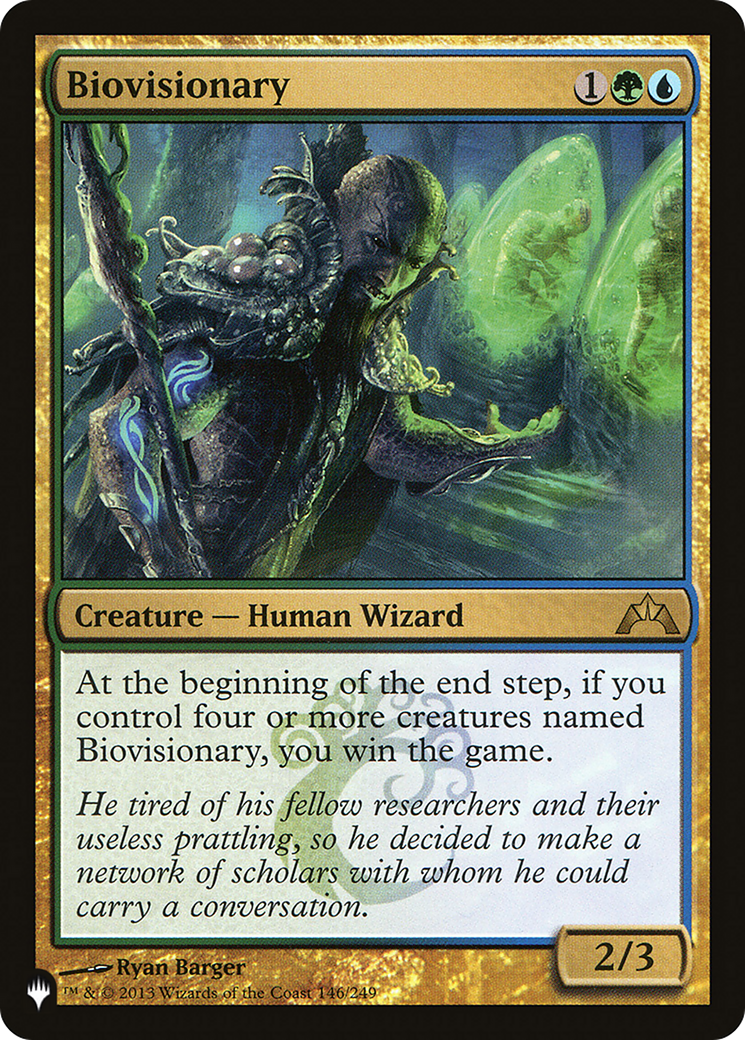 Biovisionary (LIST-146) - The List Reprints