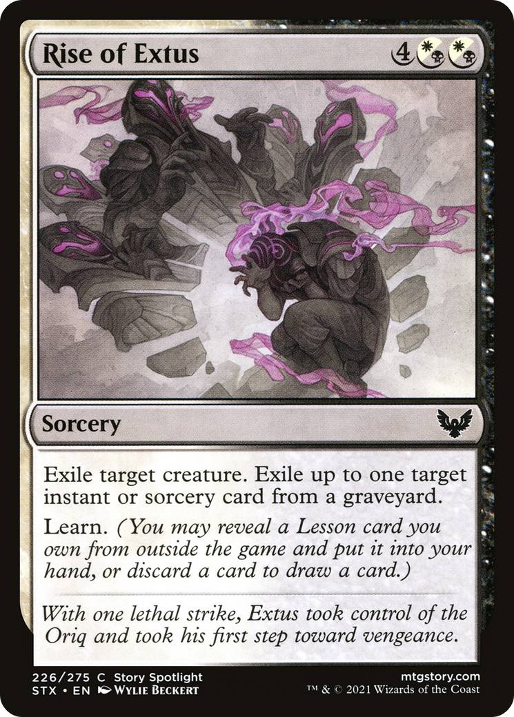 Rise of Extus [Strixhaven: School of Mages]