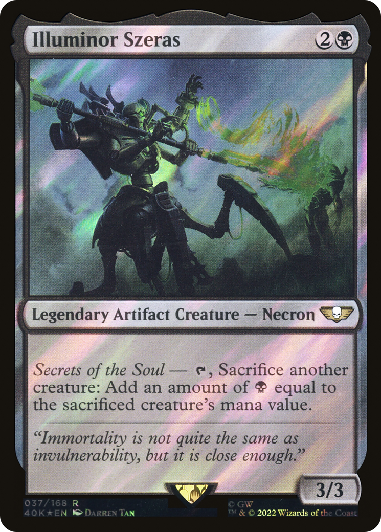 Illuminor Szeras (Surge Foil) [Universes Beyond: Warhammer 40,000]