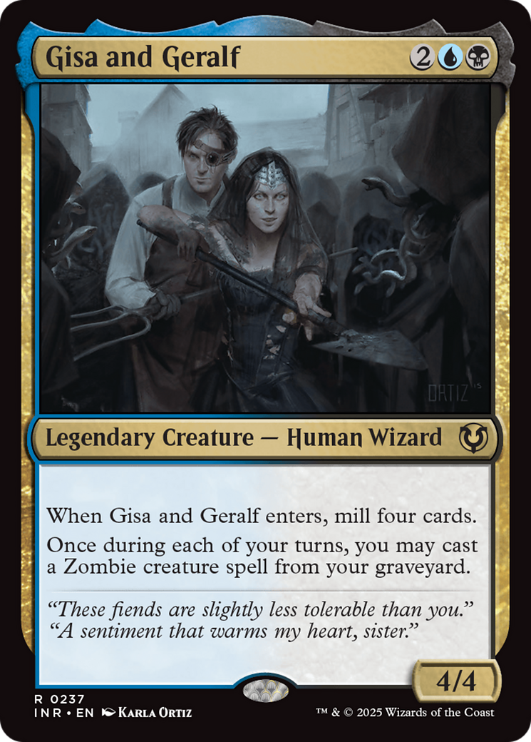 Gisa and Geralf (-237) - Innistrad Remastered