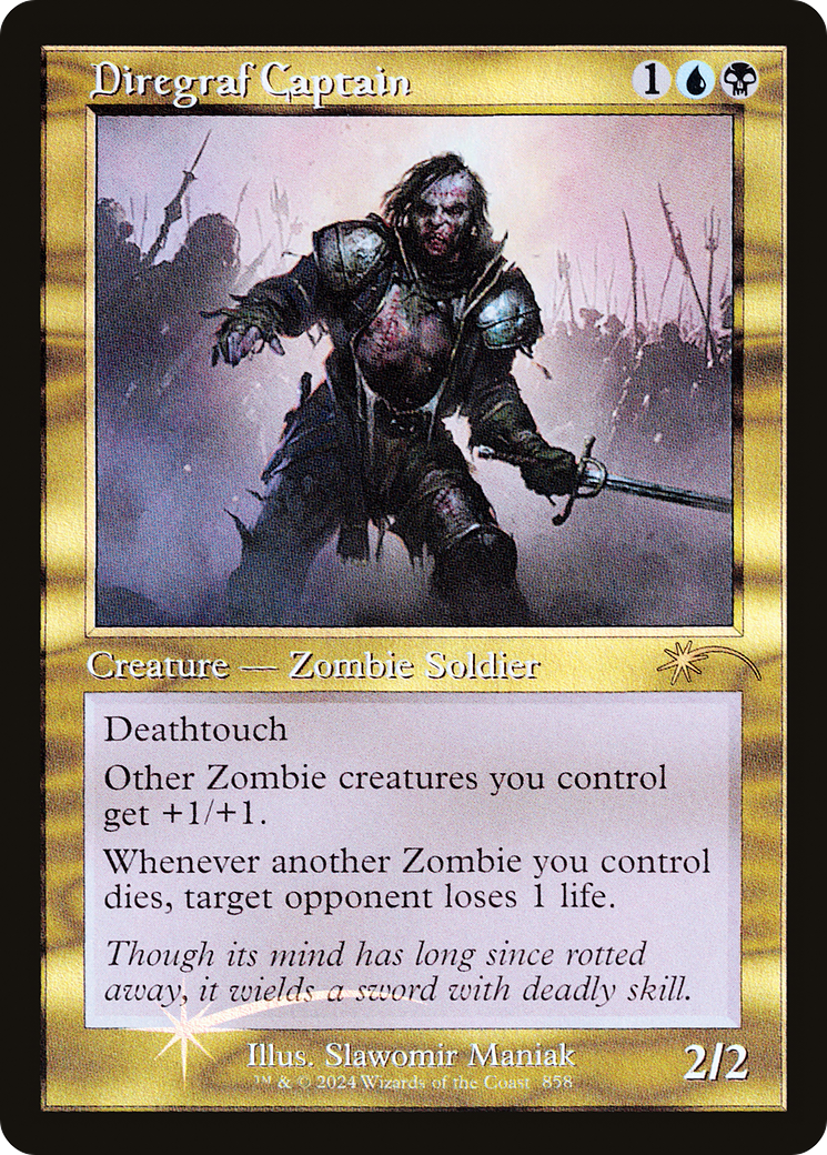 Diregraf Captain (Retro Frame) (SLD-858) - Secret Lair Drop Series
