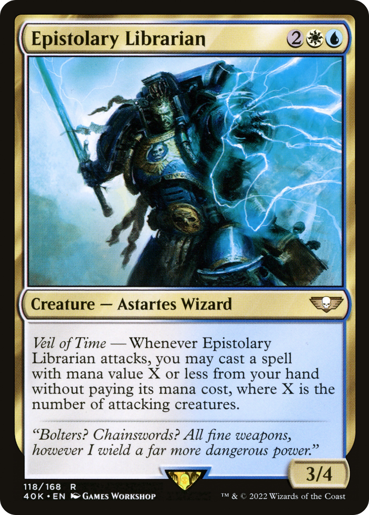 Epistolary Librarian [Universes Beyond: Warhammer 40,000]