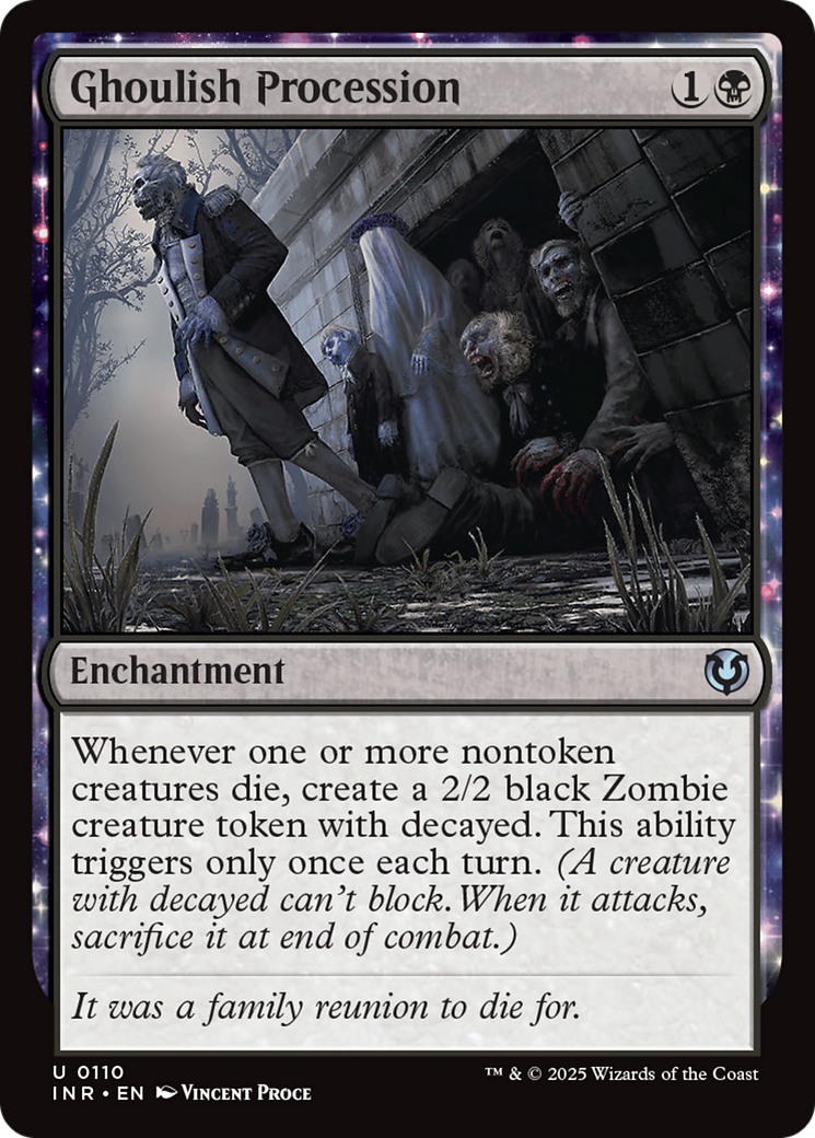 Ghoulish Procession (INR-110) - Innistrad Remastered