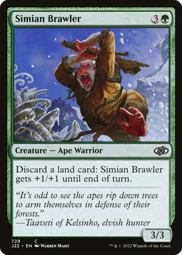 Simian Brawler [Jumpstart 2022]