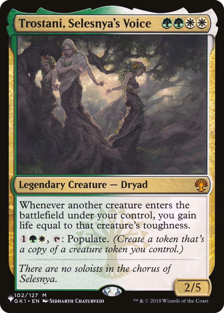 Trostani, Selesnya's Voice [The List Reprints]