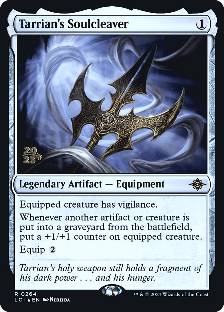Tarrian's Soulcleaver [The Lost Caverns of Ixalan Prerelease Cards]