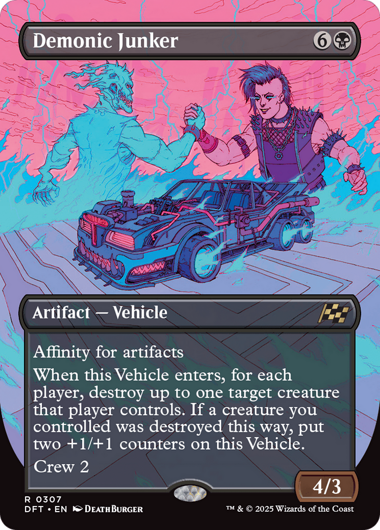 Demonic Junker (Borderless) (-307) - Aetherdrift