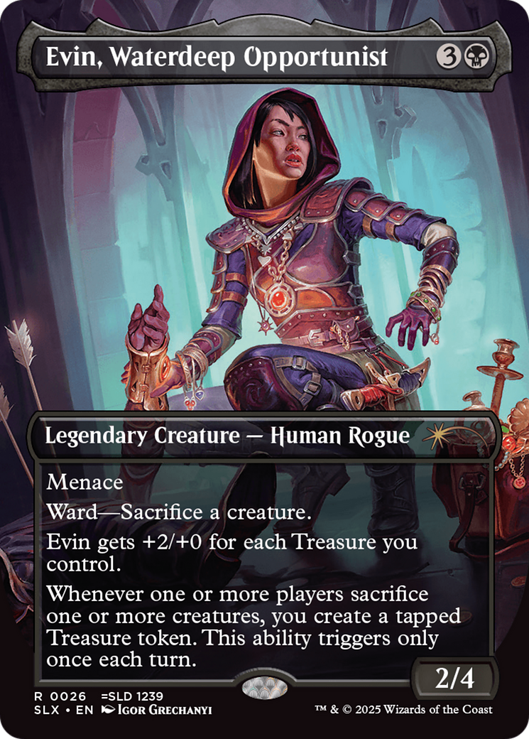 Evin, Waterdeep Opportunist (SLX-026) - SLX Cards