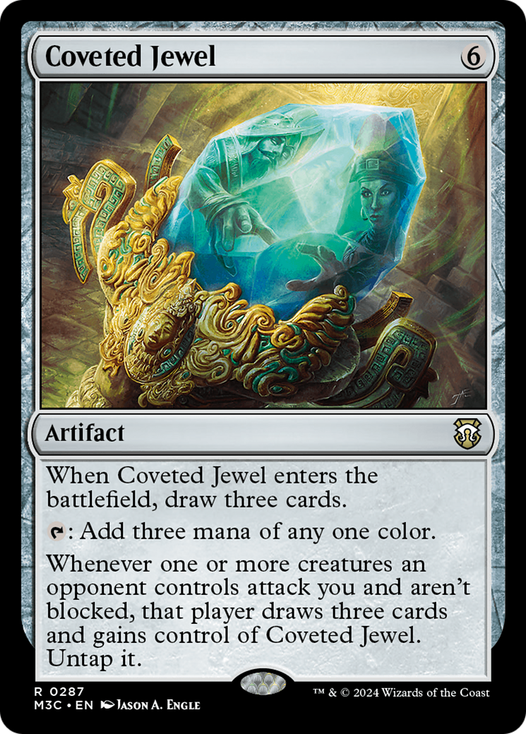 Coveted Jewel (Ripple Foil) [Modern Horizons 3 Commander]
