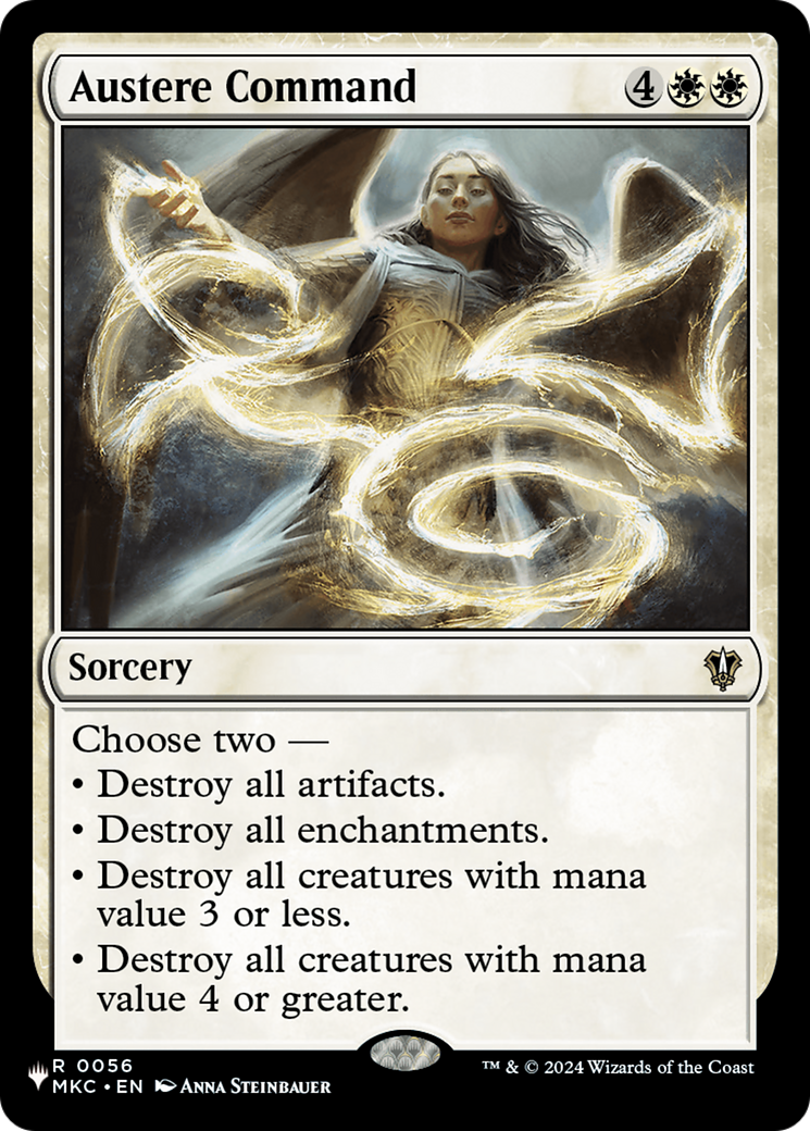 Austere Command (MKC) (-056) - The List Reprints