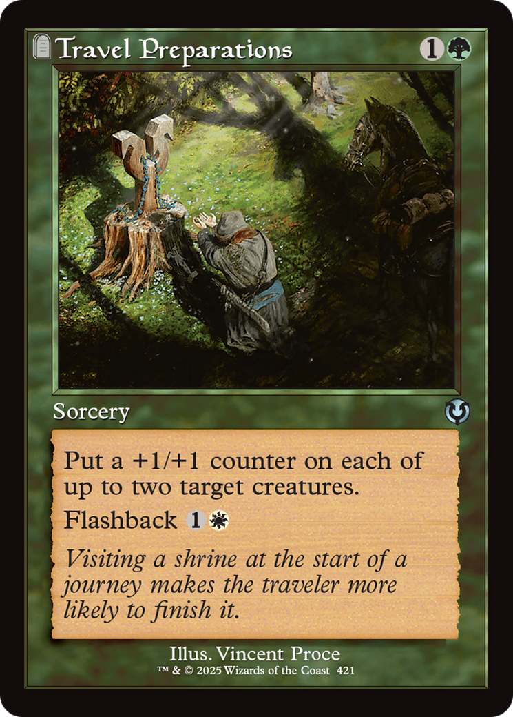 Travel Preparations (Retro Frame) (-421) - Innistrad Remastered Foil