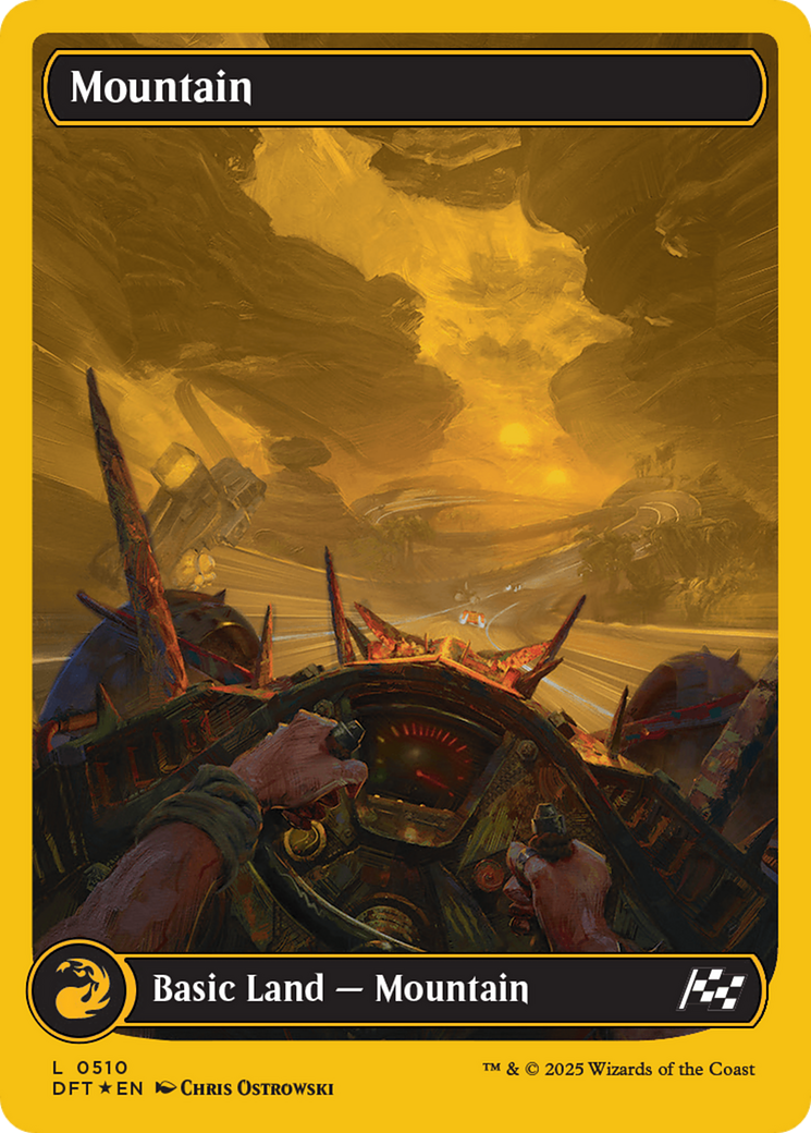 Mountain (0510) (First-Place Foil) (-510) - Aetherdrift