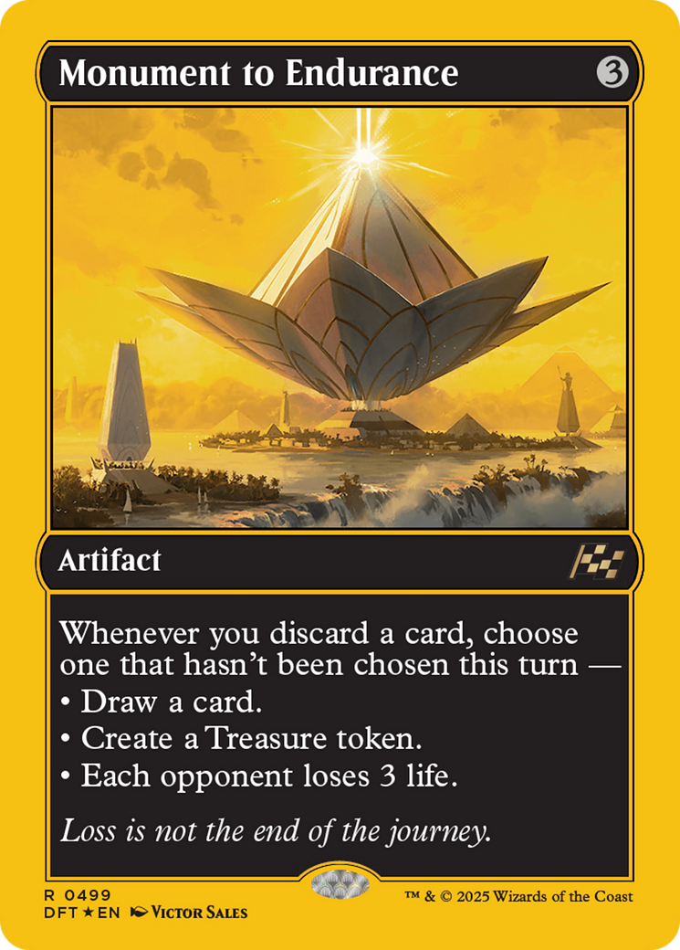 Monument to Endurance (First-Place Foil) (-499) - Aetherdrift