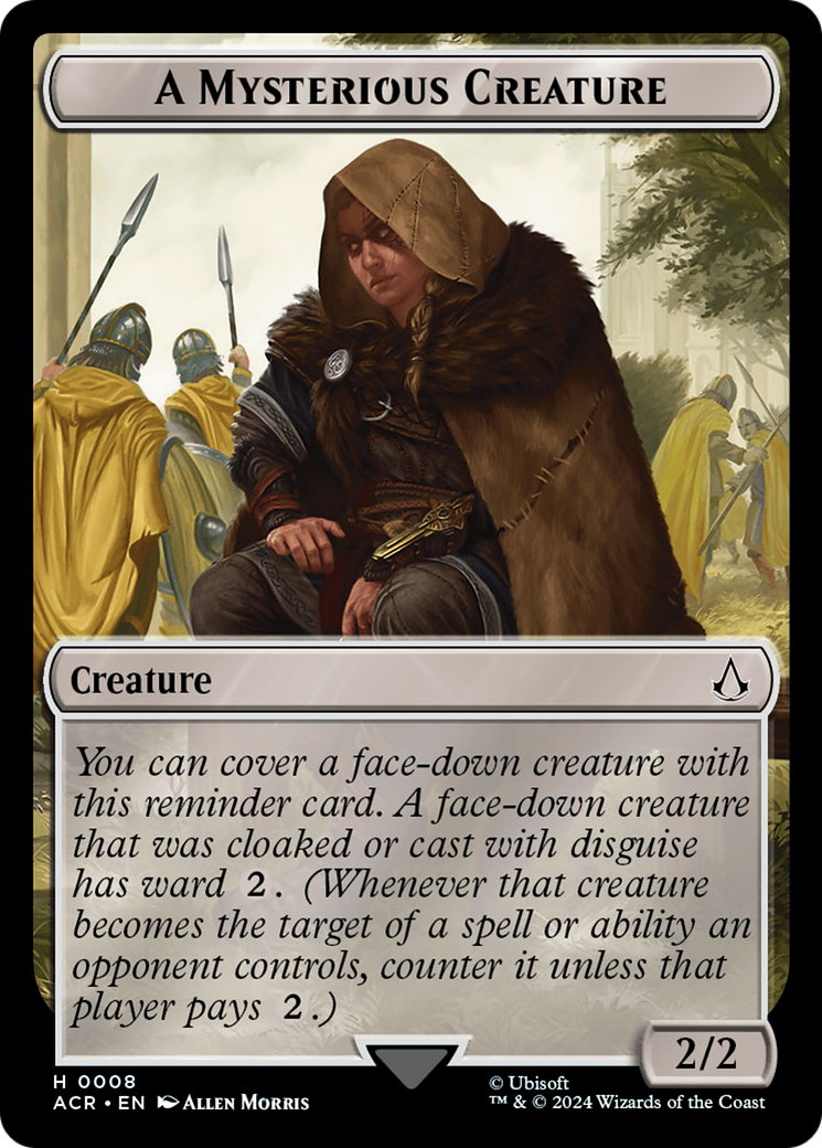 A Mysterious Creature (ACR-008) - Assassin's Creed Tokens Foil