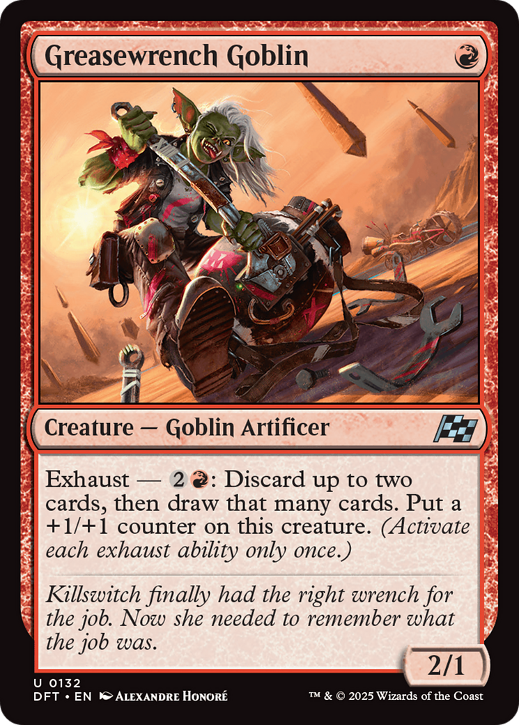 Greasewrench Goblin (-132) - Aetherdrift