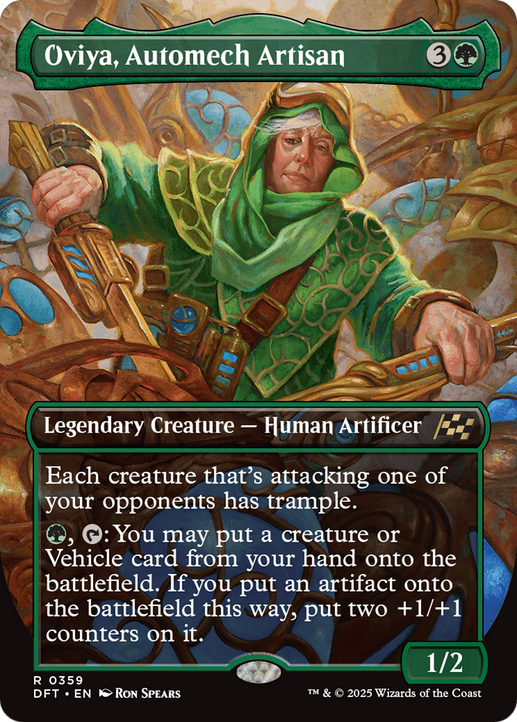Oviya, Automech Artisan (Borderless) (-359) - Aetherdrift Foil