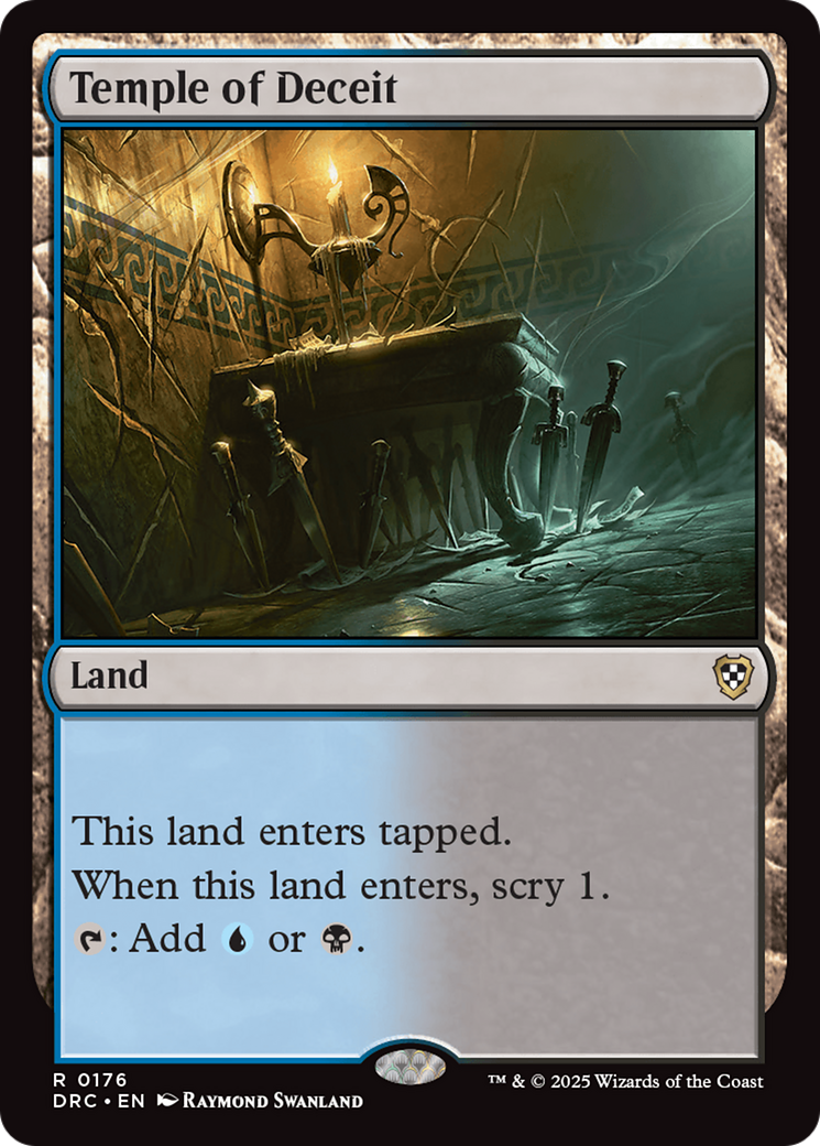 Temple of Deceit (-176) - Commander: Aetherdrift