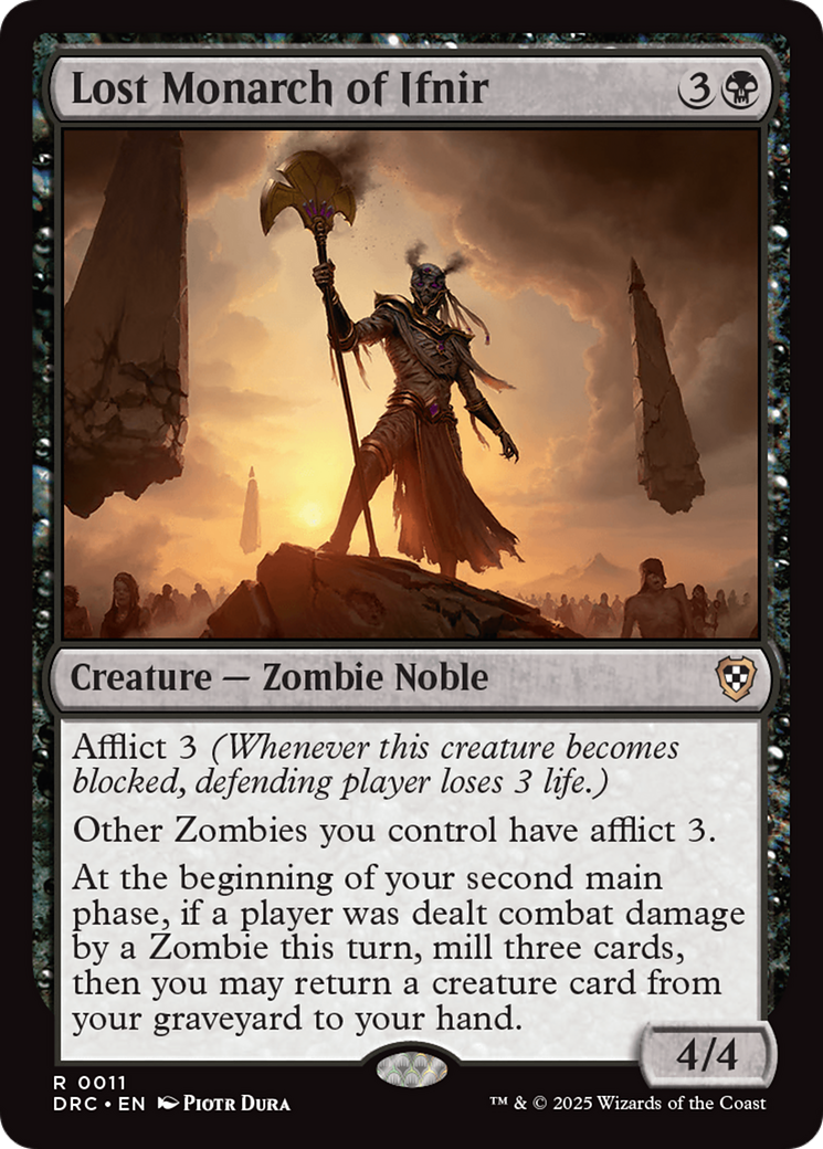 Lost Monarch of Ifnir (-011) - Commander: Aetherdrift