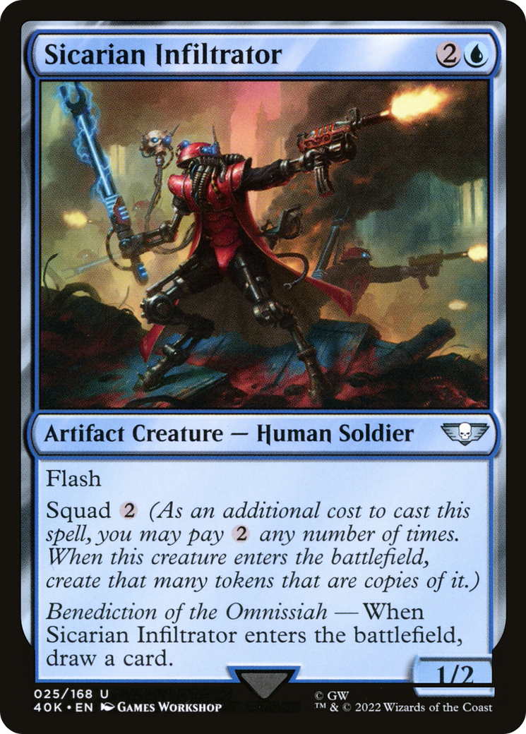 Sicarian Infiltrator [Universes Beyond: Warhammer 40,000]