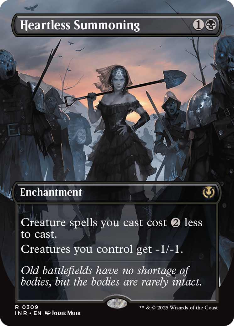 Heartless Summoning (Borderless) (INR-309) - Innistrad Remastered Foil