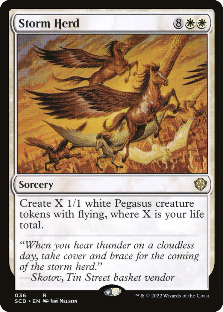 Storm Herd [Starter Commander Decks]