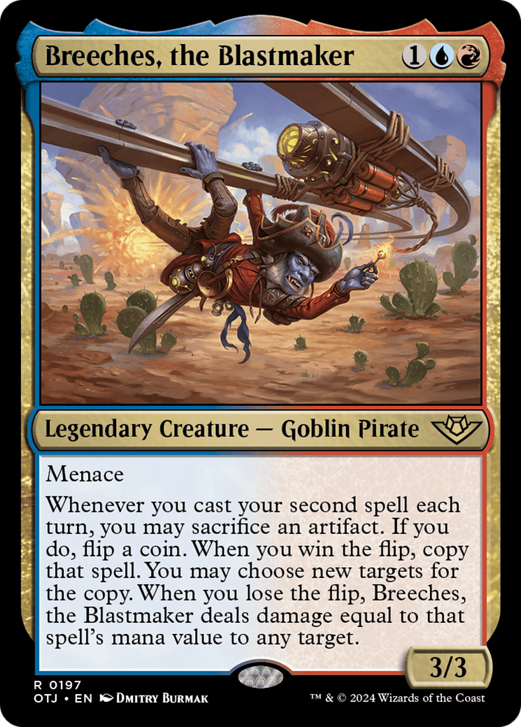 Breeches, the Blastmaker [Outlaws of Thunder Junction]