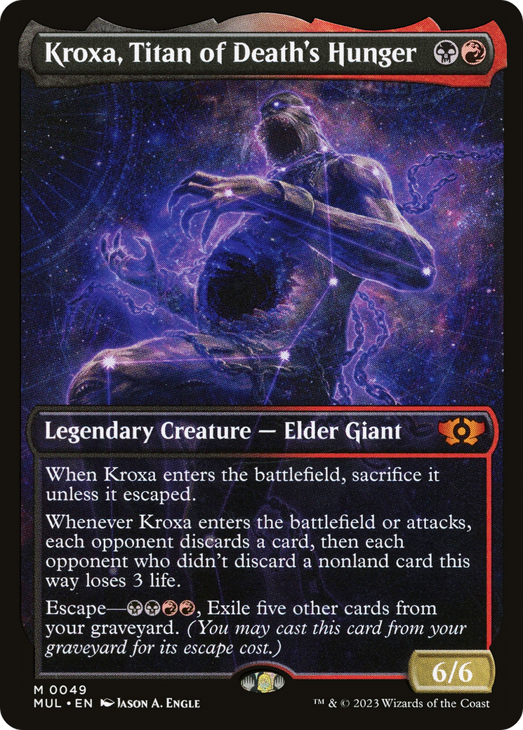 Kroxa, Titan of Death's Hunger [Multiverse Legends]