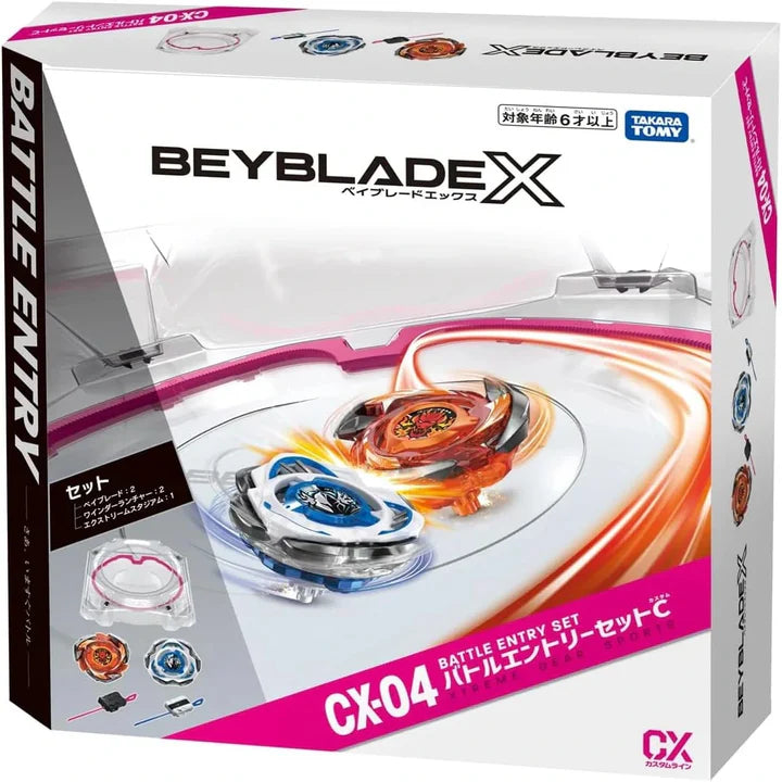 BEYBLADE X CX-04 Battle Entry Set
