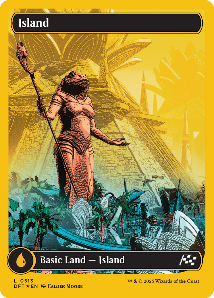 Island (0513) (First-Place Foil) (-513) - Aetherdrift