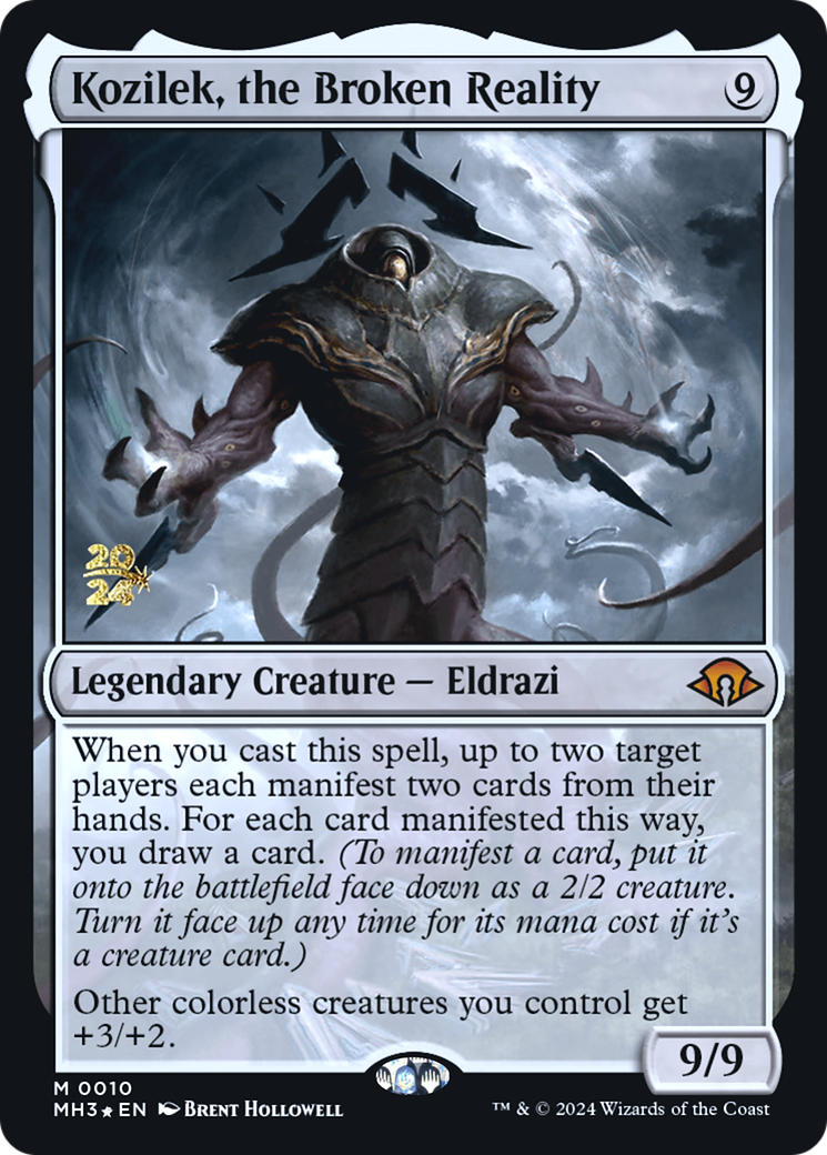 Kozilek, the Broken Reality [Modern Horizons 3 Prerelease Promos]