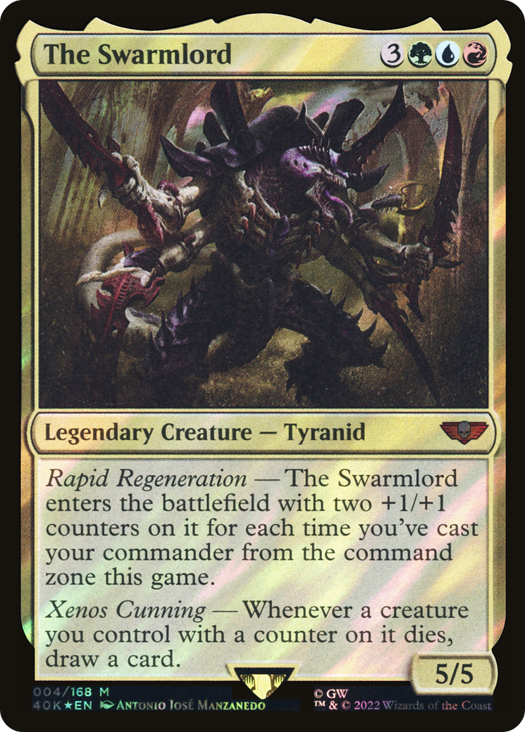 The Swarmlord (Surge Foil) [Universes Beyond: Warhammer 40,000]