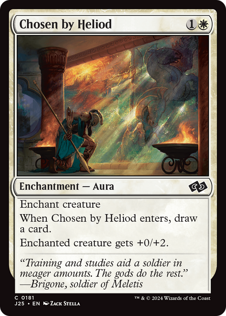 Chosen by Heliod (J25-181) - Foundations Jumpstart