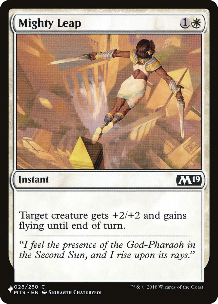 Mighty Leap (-028) - The List Reprints