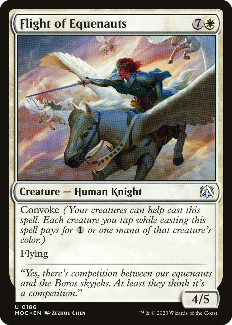 Flight of Equenauts [March of the Machine Commander]