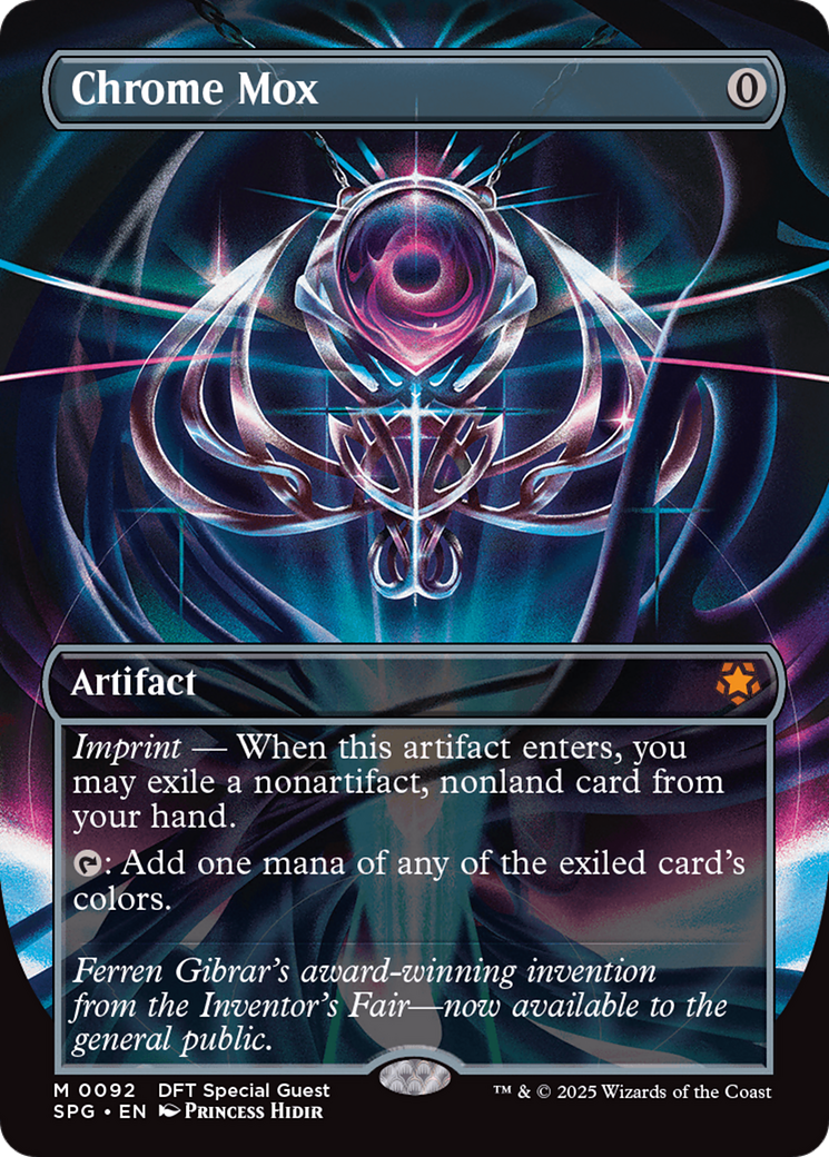 Chrome Mox (Borderless) (-092) - Aetherdrift