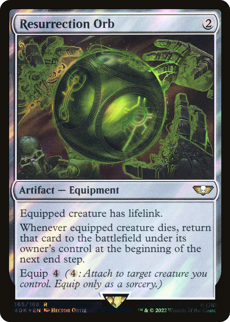 Resurrection Orb (Surge Foil) [Universes Beyond: Warhammer 40,000]