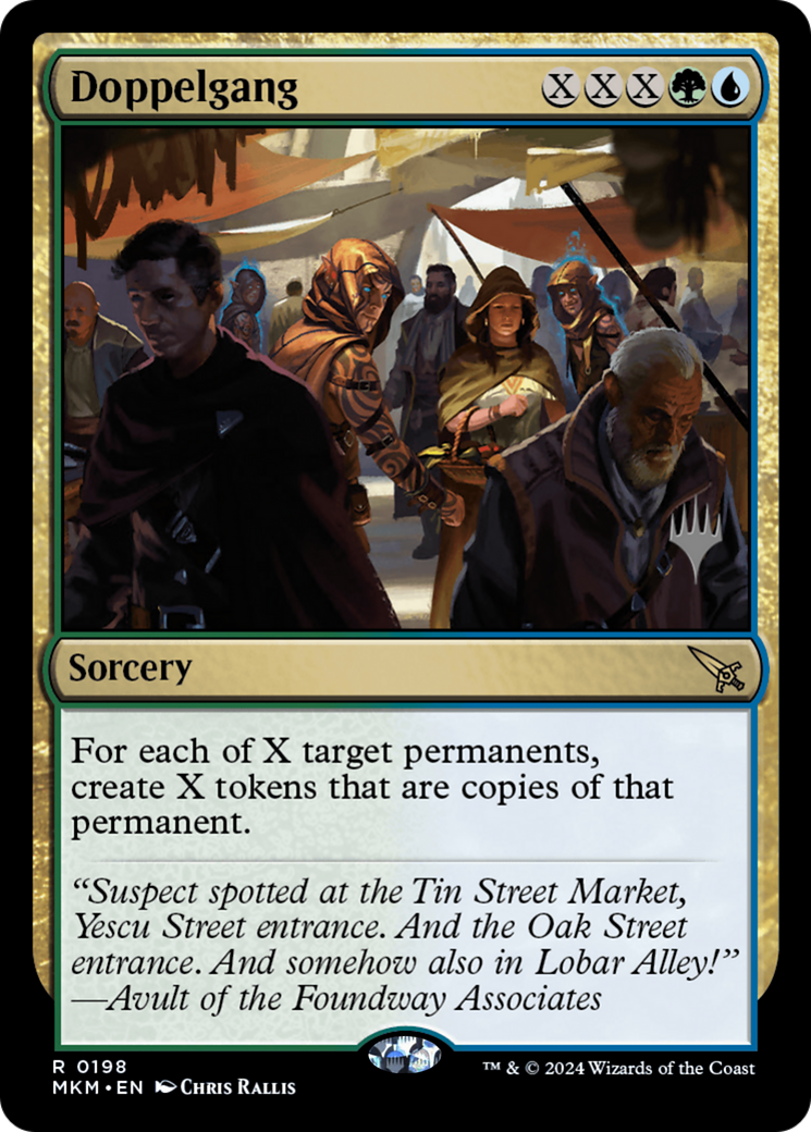 Doppelgang (PPMKM-198P) - Murders at Karlov Manor Promos Foil