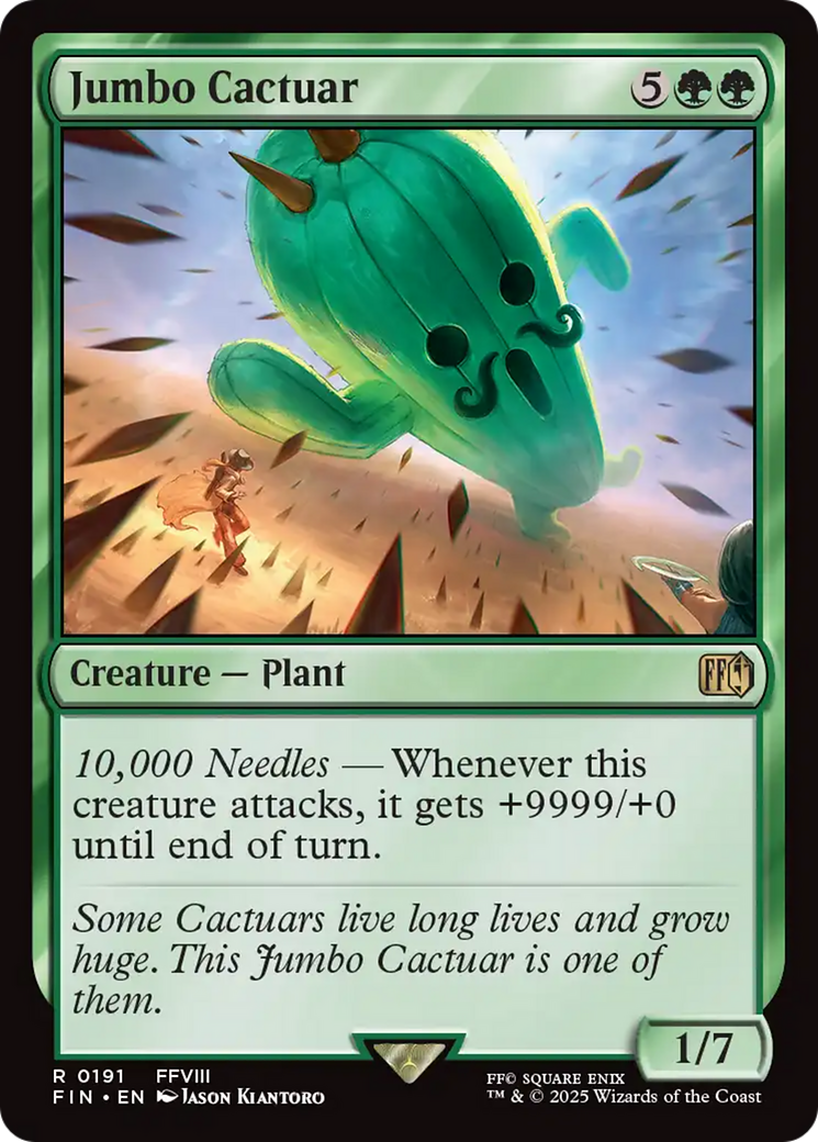 Jumbo Cactuar (FIN-191) - Universes Beyond: FINAL FANTASY