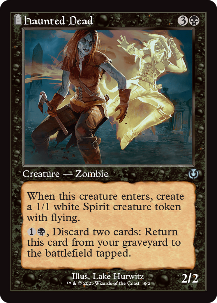 Haunted Dead (Retro Frame) (-382) - Innistrad Remastered Foil