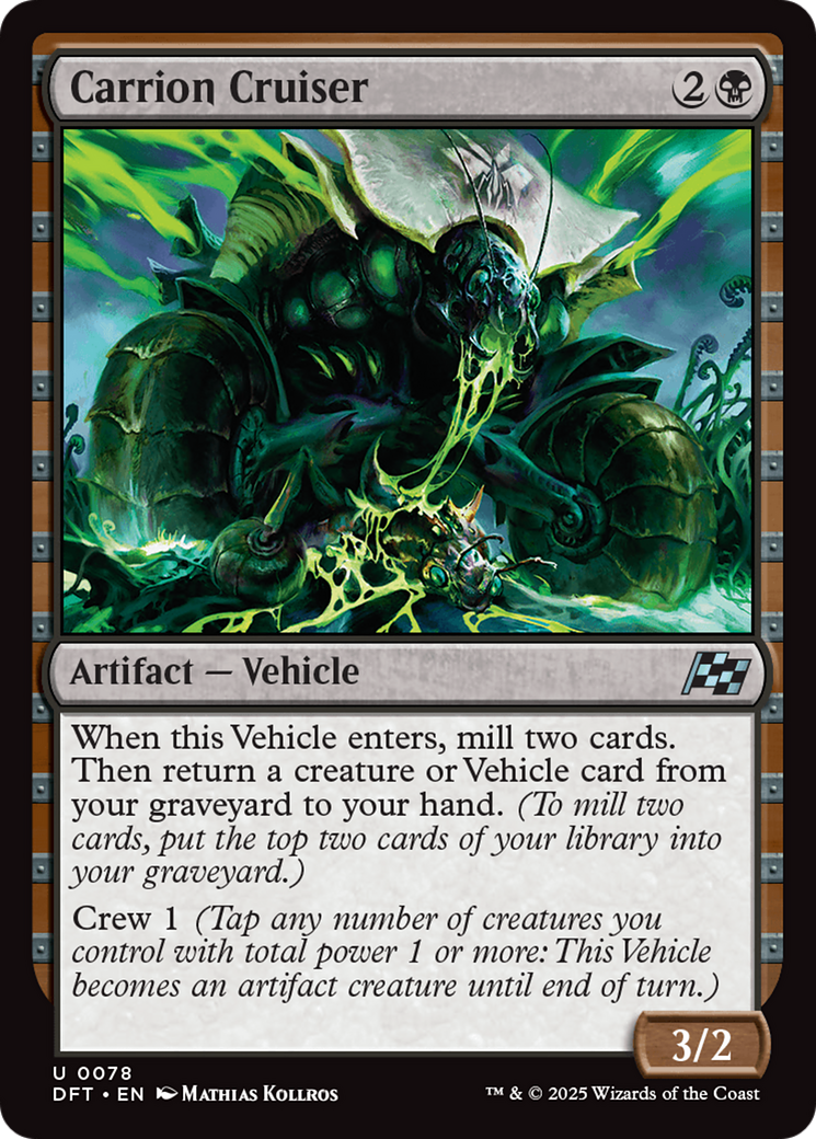 Carrion Cruiser (-078) - Aetherdrift Foil