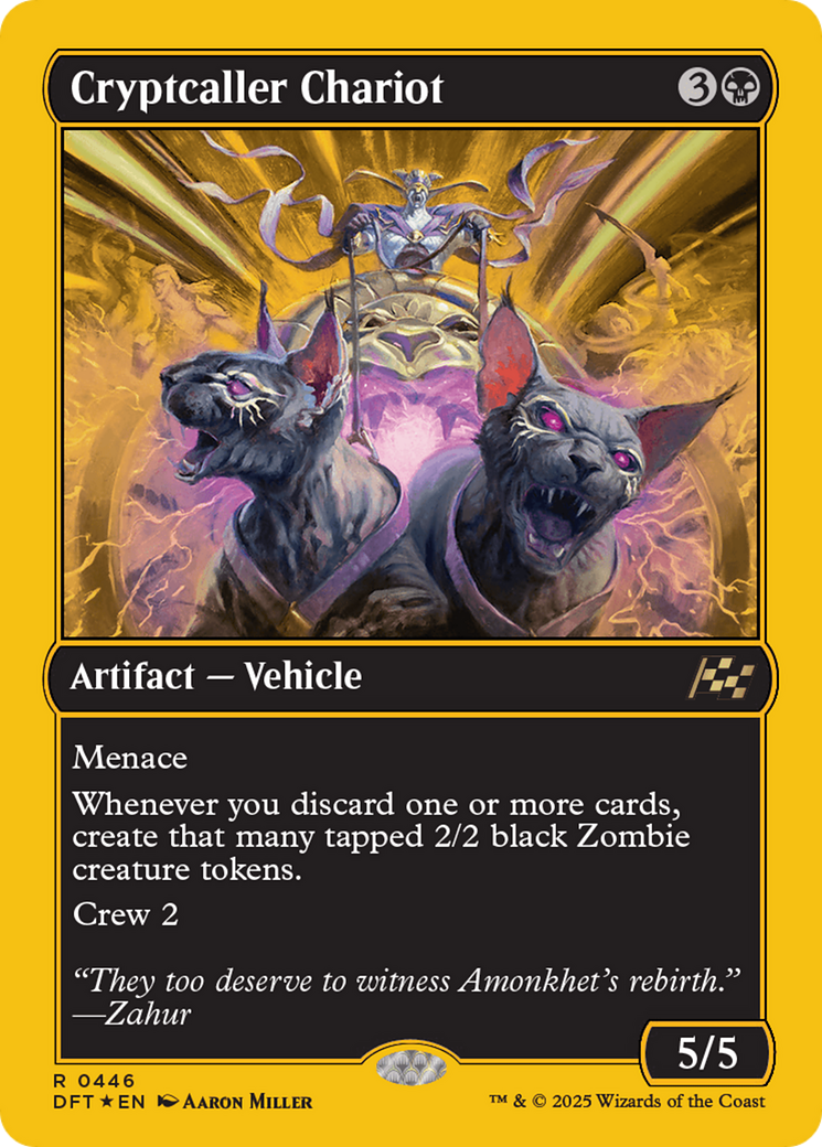 Cryptcaller Chariot (First-Place Foil) (-446) - Aetherdrift