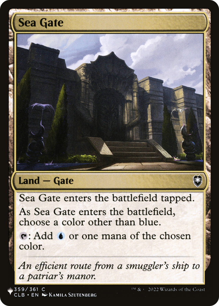Sea Gate (-359) - The List Reprints