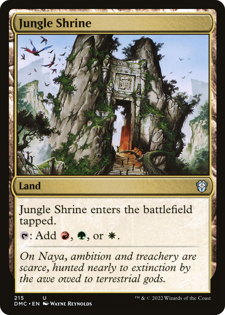 Jungle Shrine [Dominaria United Commander]