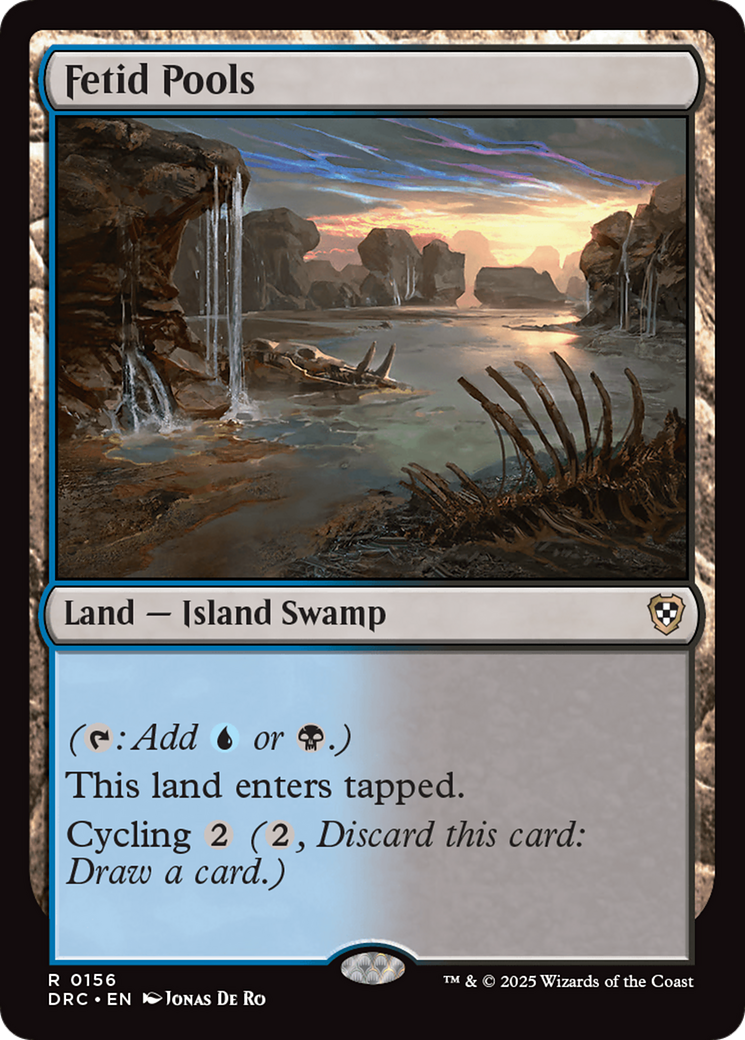 Fetid Pools (-156) - Commander: Aetherdrift