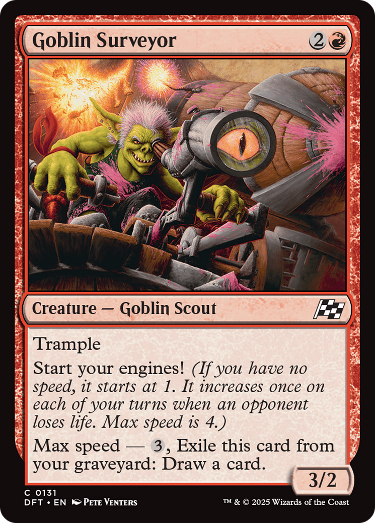 Goblin Surveyor (-131) - Aetherdrift Foil