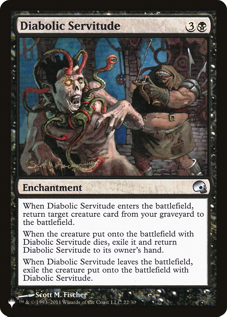 Diabolic Servitude [The List Reprints]