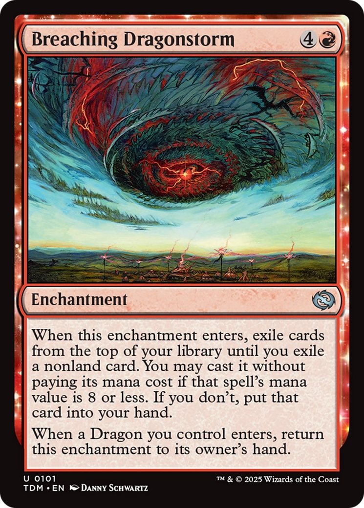 Breaching Dragonstorm (TDM-101) - Tarkir: Dragonstorm Foil