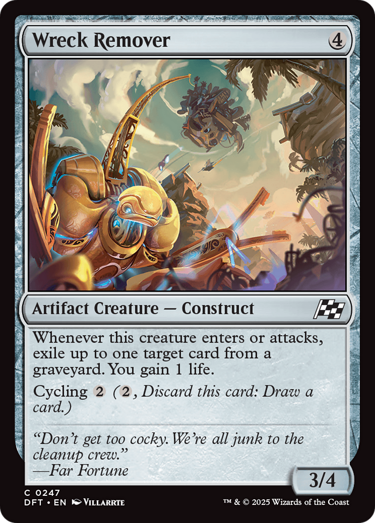 Wreck Remover (-247) - Aetherdrift Foil