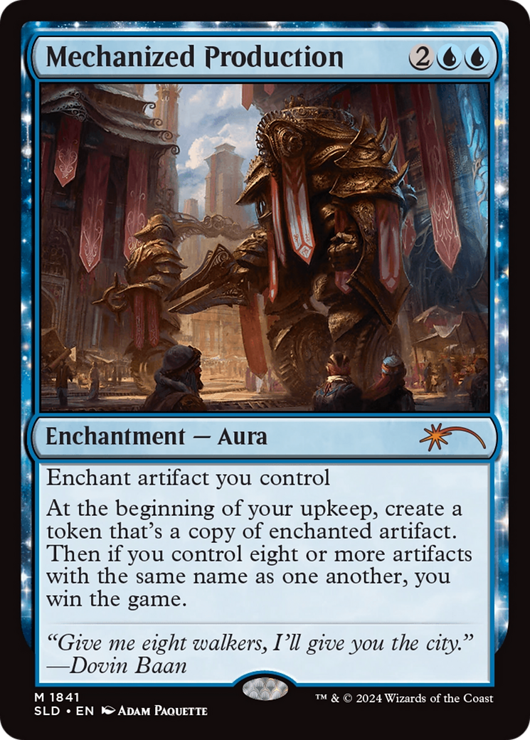 Mechanized Production (SLD-1841) - Secret Lair Drop Series